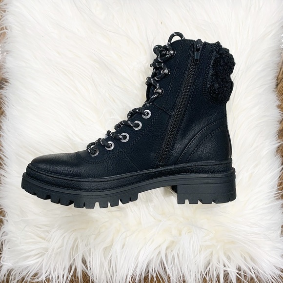 Steve Madden Keystone Boot faux fur lace up ✅ - Picture 8 of 10